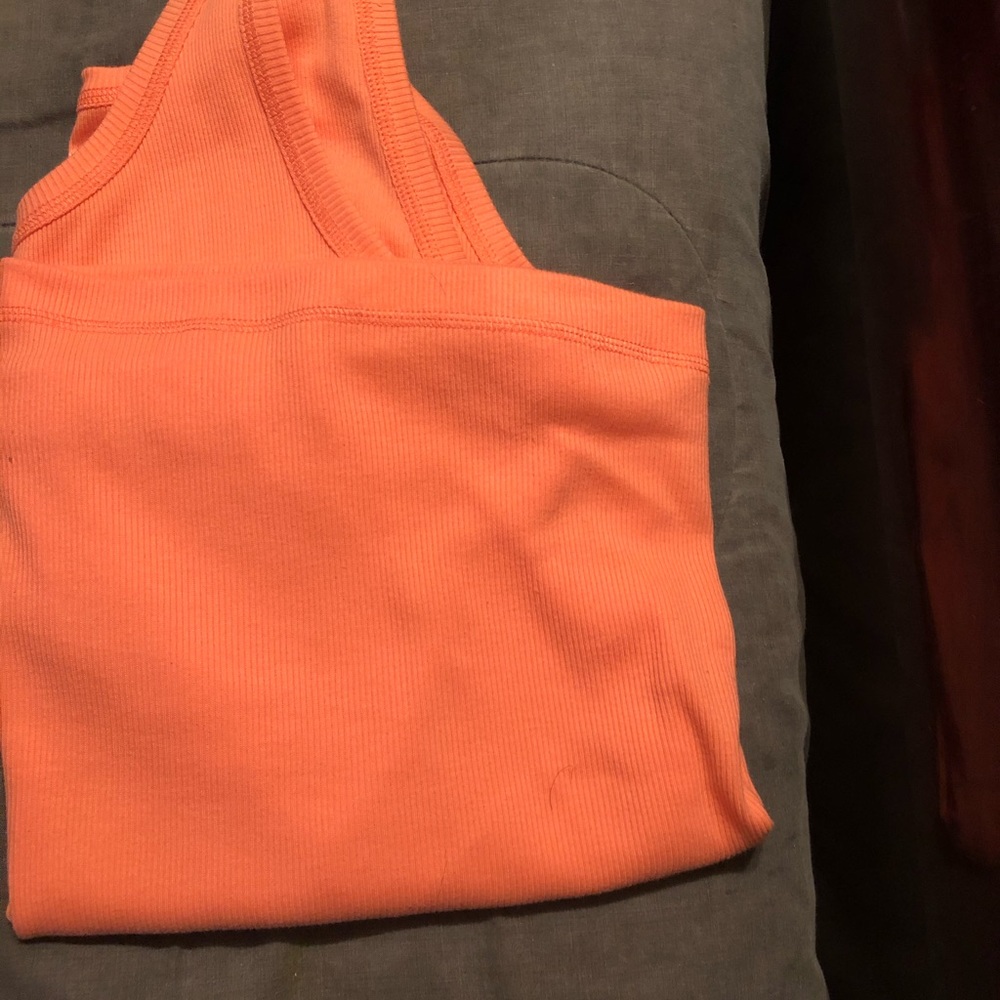Coral Muscle Tee